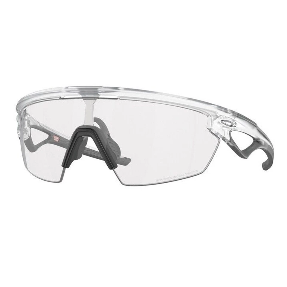 Oakley Sphaera Sunglasses OO9403 Matte Clear Photochromic Clear to Black w/case