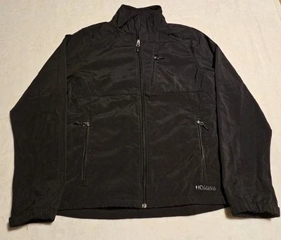 Black Diamond Softshell Jacket Large Mens Black Full Zip Fleece Lined  - Image 1 of 4