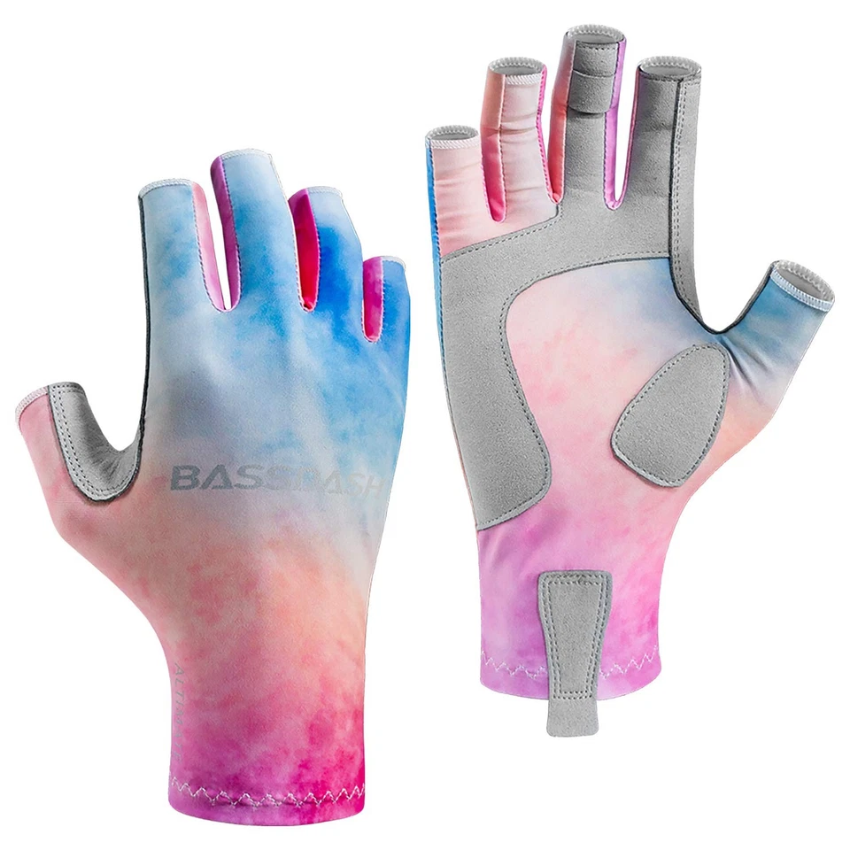 Guantes de pesca para mujer ALTIMATE UPF 50+ protección solar UV sin dedos para Foto 1 de 4