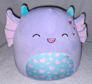 Squishmallows Strobe the Purple Swamp Monster with Hearts 8" Nuevo con etiquetas - Imagen 1 de 2