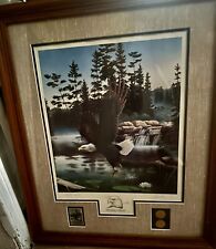“Boundary Waters" Eagle 1990 Limited And Collector’s Edition By Leo Stans Signed