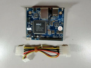 LDU2-ATA01 Platine mit RDC-Chipsatz, Ethernet-Port, internem IDE-Port - Bild 1 von 11