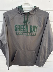 Green Bay Packers NFL Football Team Hooded Hoodie Sweatshirt Mens XL Fanatics - Picture 1 of 3