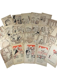 Lot Ephemera Vintage Childrens Book Pages Scrapbooking Junk Journal Outdoor - Picture 1 of 6