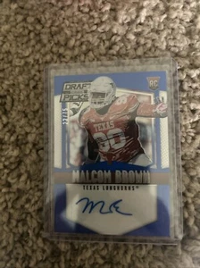 2015 Panini Prizm Collegiate Draft Picks - Malcom Brown #217 Blue Prizm... - Bild 1 von 2