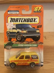 Matchbox Ranger Patrol Serie 14 Ford Expedition #67 1998-2000 Embalaje - Imagen 1 de 10