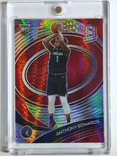2020 Spectra Anthony Edwards Rookie #101 RED Prizm - Ready to Grade