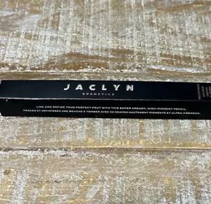 NUEVO Delineador de labios Jaclyn Cosmetics Poutspoken lápiz “Easy Peasy” 1,2 g/0,042 oz nuevo en caja - Imagen 1 de 3