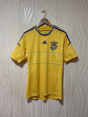 UKRAINE 2012 2013 HOME FOOTBALL SHIRT SOCCER JERSEY ADIDAS ADIDAS X11627 sz M Cover
