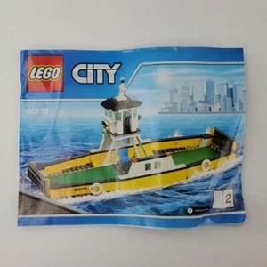 Lego City 60119 Libretto Solo Istruzioni #2 Lego Libro Manuale Bambini - Foto 1 di 5