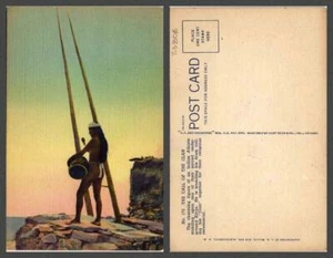 CARTOLINA D'EPOCA TEMA: Indiani - Foto 1 di 1