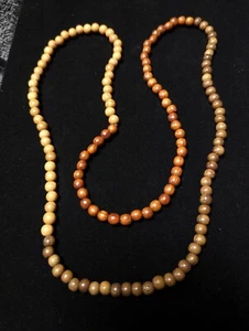 Collar de cuentas de madera 30" - Imagen 1 de 5