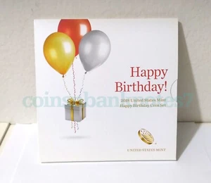 2018 US Mint Happy Birthday Set EMPTY Package / Everything but coins. - Picture 1 of 3
