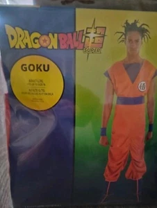 DragonBall Super Goku Costume Cosplay Anime Halloween Outfit Adult L/XL - Picture 1 of 2