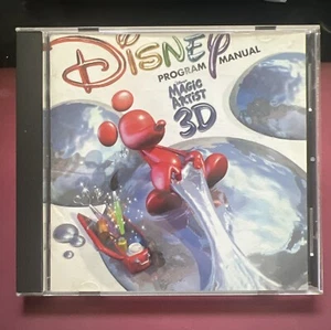 Disney Magic Artist 3D Computer Drafting Software Sculpt & Design 2000 - Picture 1 of 5