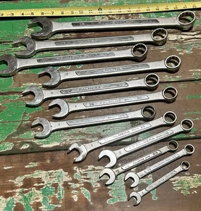 Vintage PALMERA SAE Combination Wrench Set of (12) Spain (no 5/8”) - Picture 1 of 6