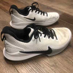 Men's 2019 Nike Mamba Focus TB Kobe Bryant in White Grey Black AT1214-100 - sz 8 - Picture 1 of 9