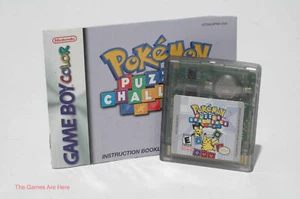 Pokemon Puzzle Challenge - Nintendo Game Boy Color, 2000 Probado, Buena Batería - Imagen 1 de 11