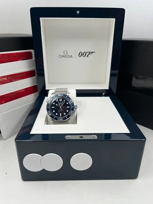 Omega Seamaster Diver James Bond 60th Anniversary 210.30.42.20.03.002 Unworn '25 - Image 1 of 4