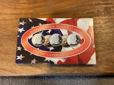 2000-D Denver Mint Edition State Quarter Collection w/Box BU - Image 1 of 4