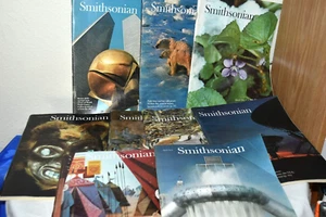 10 SMITHSONIAN 1978 MAGAZINES Twin Towers Polar Bears Tigers Ads  EUC - Picture 1 of 16