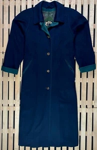 Womens Coat Jacket Loden Frey Size 38 Wool - Picture 1 of 7