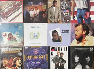 250x Schallplattensammlung LP Vinyl A bis Z sortiert Rock Pop Rap Hip Hop Soul - Bild 1 von 251