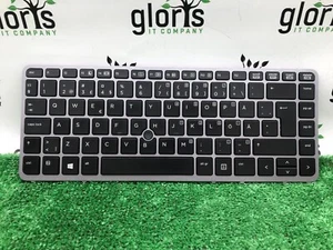Teclado usado genuino HP EliteBook 745 840 G2 SWE FINN QWERTY 776474-B71 - Imagen 1 de 10