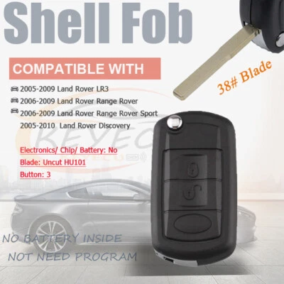 Carcasa para Land Rover 2006 2007 2008-09 LR3 Range Rover Sport llavero HU101 Foto 1 de 4