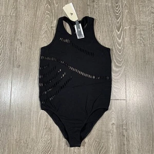 ADIDAS x Stella McCartney Warpknit Body One Piece (fi8199) NEGRO, MEDIANO - Imagen 1 de 7