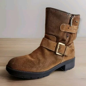 Clarks Artisan Boots Reunite Go GTX- Womens Wool Lined Suede AnkleUK 5 D EU 38 - Picture 1 of 21