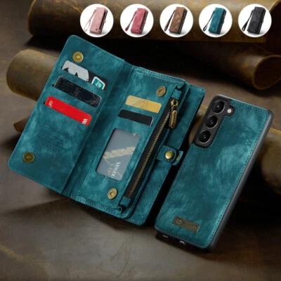 Removable Wallet Case Zip Card Flip Cover for Samsung Galaxy Note 20 Ultra 10+ - Image 1 of 4