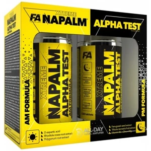 (8,31 EUR / 100 g) Fitness Authority Napalm Alpha Test - 2x120 Tabletten ...