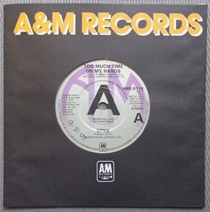 STYX "Too Much Time On My Hands" 1981 UK Promo 7" Vinyl - Bild 1 von 1