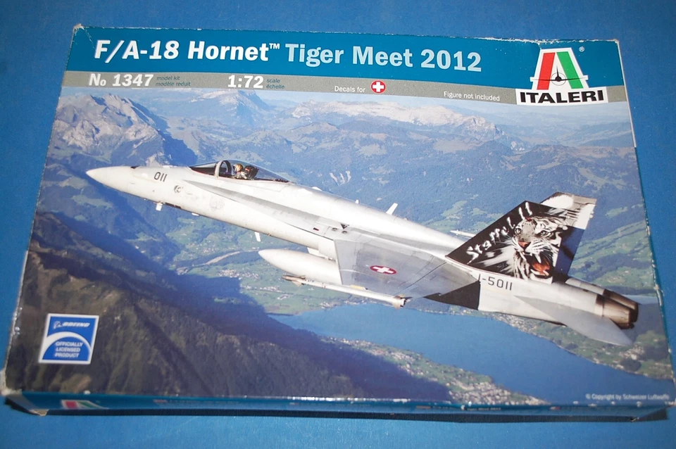 Italeri 1347 - F/A-18 Hornet Tiger Meeet 2012   scala 1/72 - Immagine 1 di 1