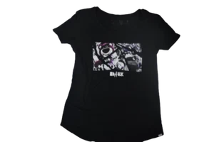 Neff + Disney Pixar Womens Scoop Neck Black Dark Characters Shirt New S - Picture 1 of 8