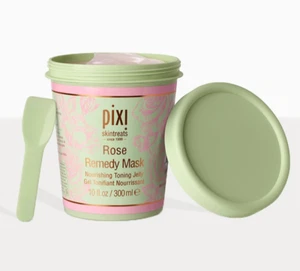 NUEVO Pixi Skintreats Rosa Remedio Máscara Nutritiva Tonificación Jalea Libre de Crueldad 300 ml - Imagen 1 de 2