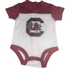 Rivalry Threads Burgundy White Jersey Style Gamecocks One Piece Bodysuit - Size