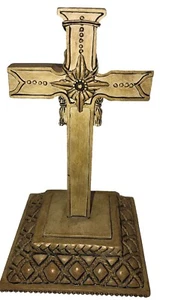 Mark Stevens Designs Croce Rinascimento Collezione 9” Croce Ornata in piedi Arte - Foto 1 di 7