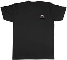 Pocket Design Zodiac Libra Mens Unisex T-Shirt Tee Prezent