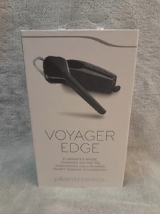 Plantronics Voyager Edge Bluetooth Wireless Headset + Charging Case- Black - Picture 1 of 7