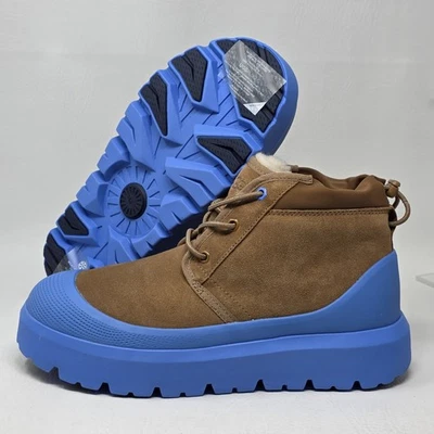 Botas híbridas UGG para hombre Neumel clima castaño/cielo grande 1143991-CBG talla 8 nuevas Foto 1 de 4