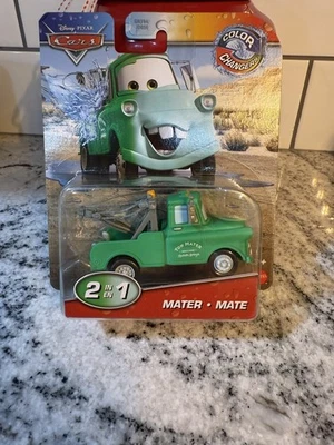 Green Tow Mater 迪士尼皮克斯汽车赛车救援颜色改变者闪电麦奎恩 — 第 1/2 张图片