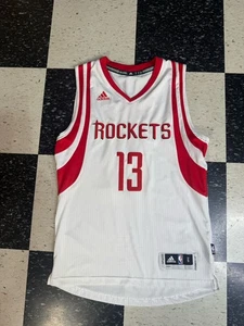 Adidas Harden #13 Rockets Men's Size Small White - Picture 1 of 6