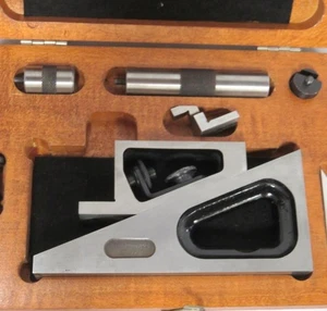 Starrett No. 995 Präzisionshobel Messgerät Set im Original Holzkoffer - Bild 1 von 9