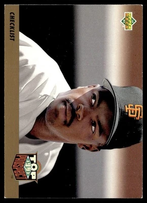 1993 Upper Deck Top Prospect Checklist San Francisco Giants #421 - Image 1 of 2