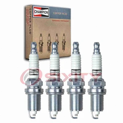 4 pc Champion Copper Plus Spark Plugs for 2004-2006 Acura RSX 2.0L L4 mt - Image 1 of 4