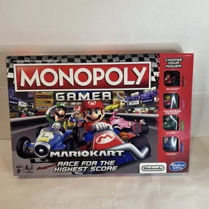 Monopoly: Gamer Mario Kart Hasbro Spiele Nintendo KOMPLETT! 100% Brettspiel - Bild 1 von 6