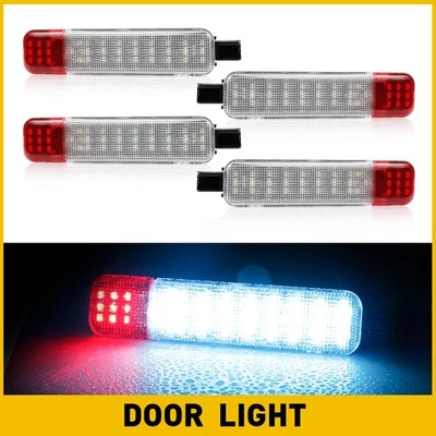 Luces de puerta de panel interior LED lámparas de cortesía para Chevrolet Suburban 1996-2000 Foto 1 de 4