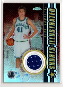 2002-03 Shorts Illustrated Refractor Dirk Nowitzki /50 Dallas Mavericks #SI-DN - Picture 1 of 3
